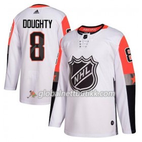 Los Angeles Kings Hockeydrakt Drew Doughty 8 2018 NHL All-Star Pacific Division Hvit Adidas Authentic - Herre